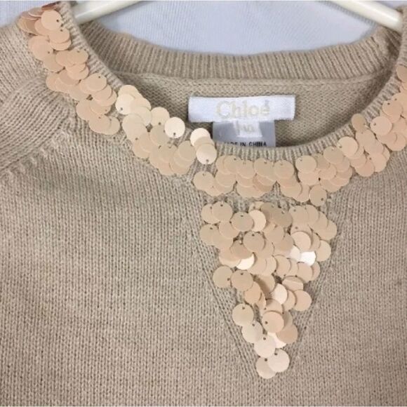 Chloe girls sequin sweater dress short sleeve - Picture 2 of 7